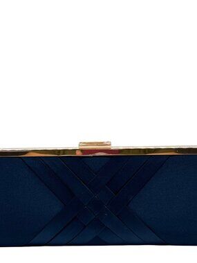 I.N.C. International Concepts Navy Blue Kelsie Clutch
